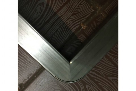 Лазерная резка профильных труб (сталь) для изготовления деталей мебели